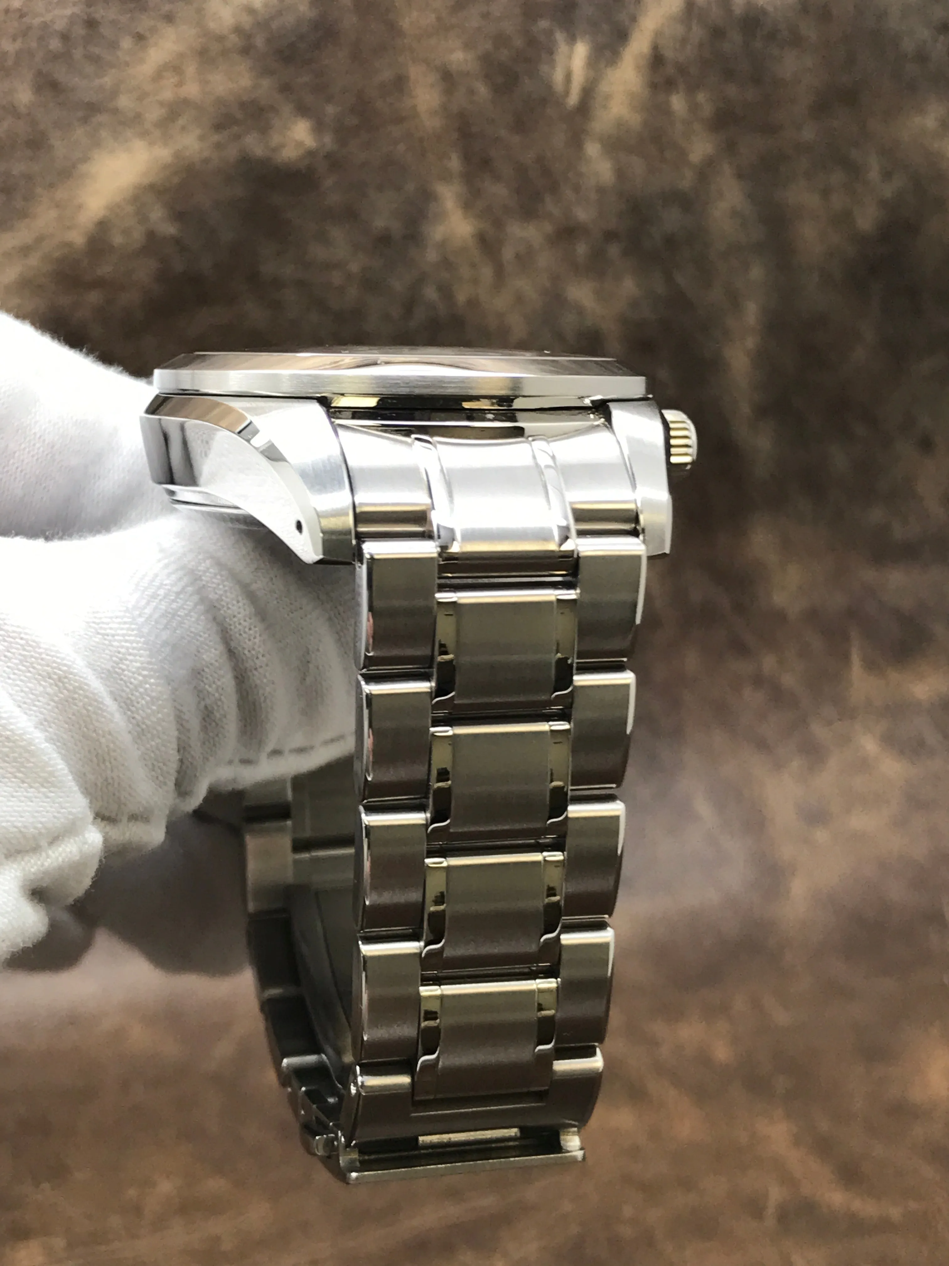 Grand Seiko Heritage Collection GMT SBGE211 Black Dial Spring Drive Men's Watch