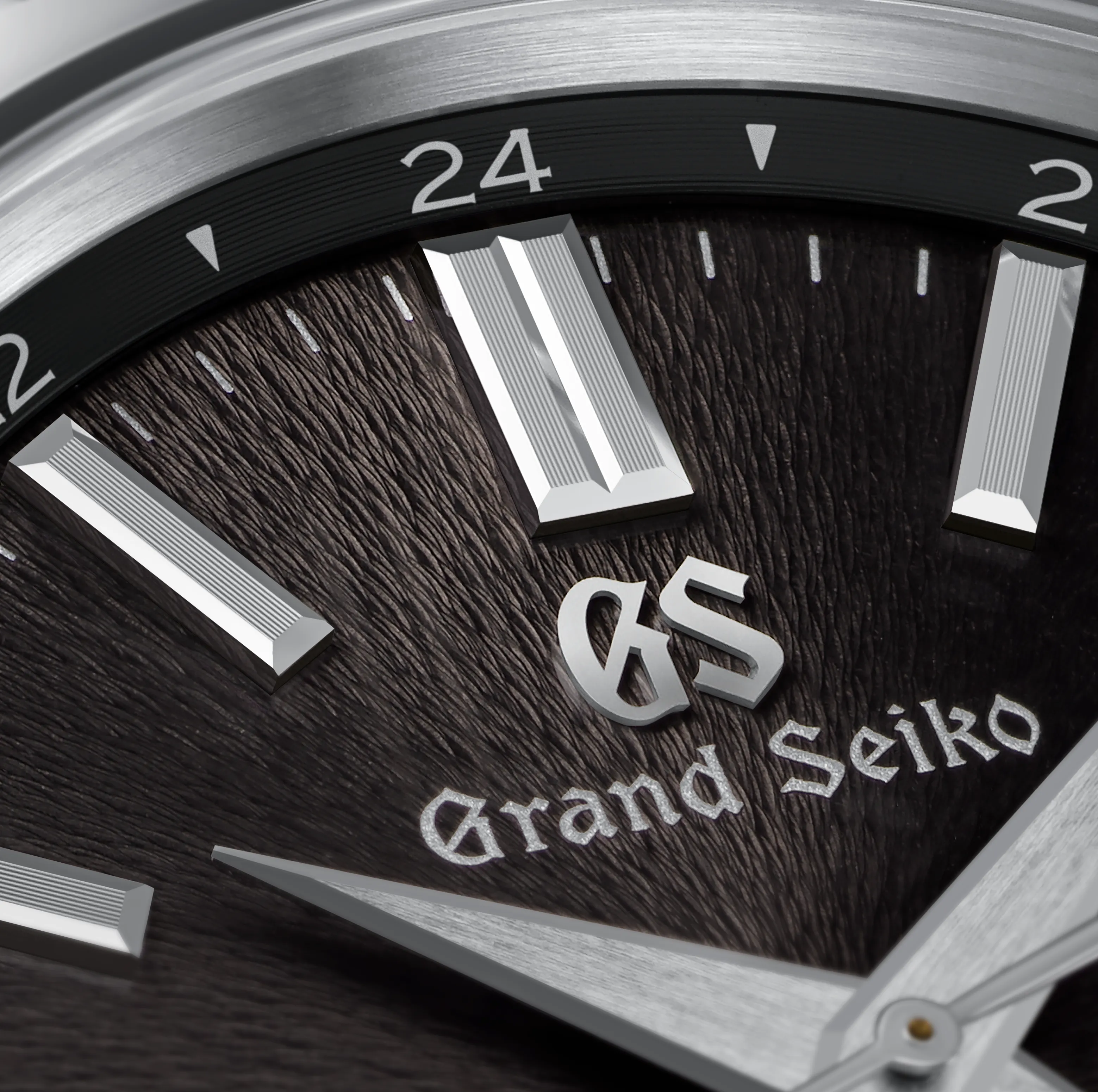 Grand Seiko Heritage Watch with Black Mt. Iwate Pattern Dial, 40mm