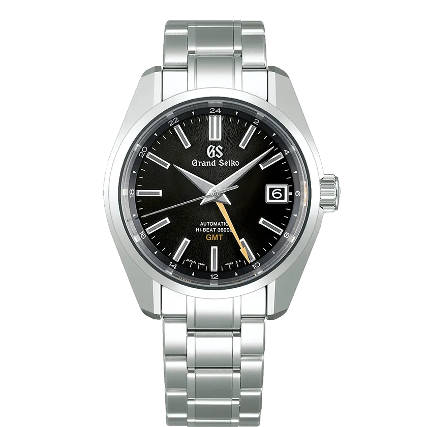 Grand Seiko Heritage Watch with Black Mt. Iwate Pattern Dial, 40mm