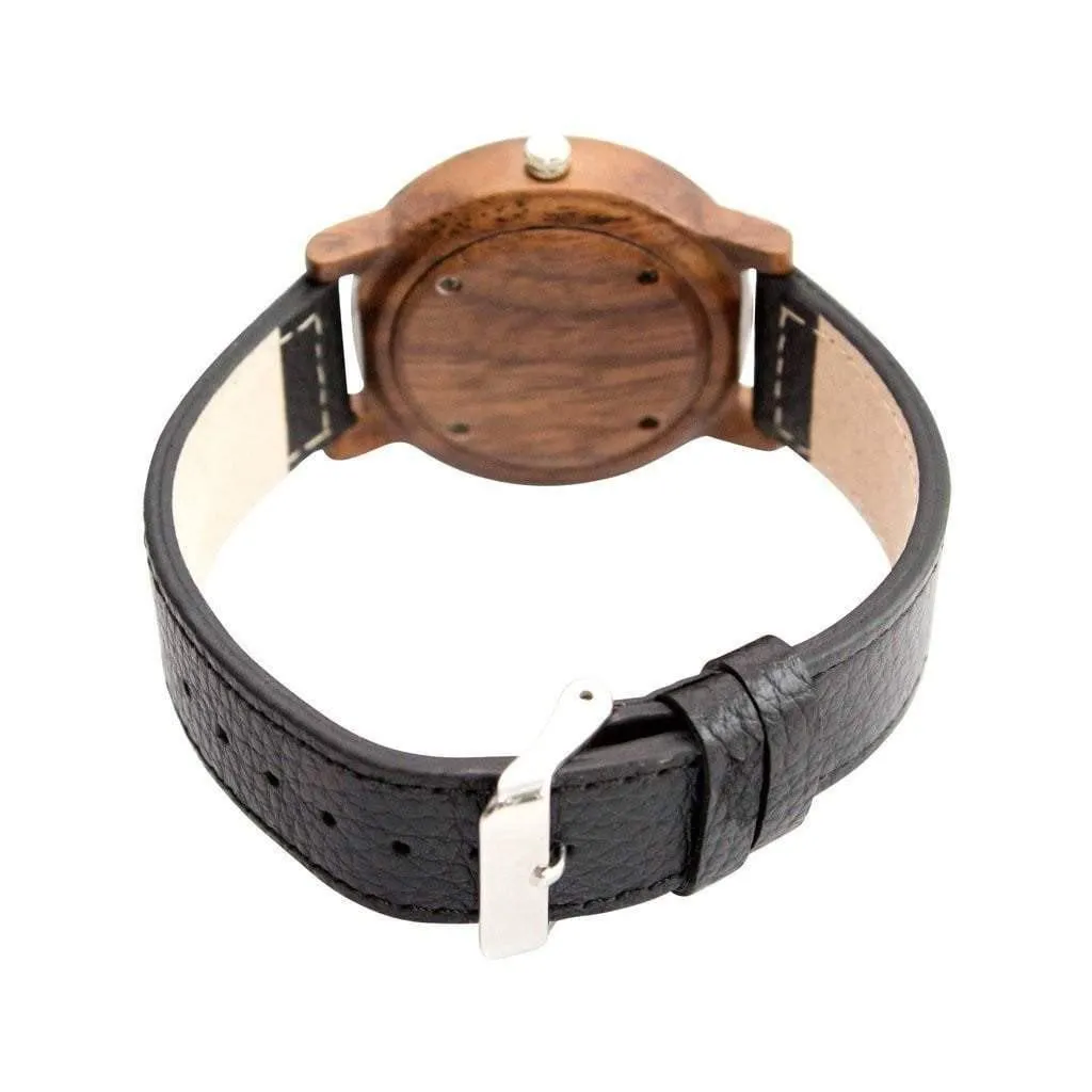 Groomsmen Set Of 7 Wooden Watches Walnut Arce