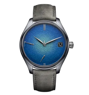 H. Moser & Cie. Endeavour Perpetual Calendar, 42mm with Abyss Blue Dial