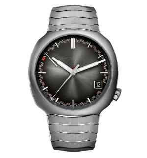 H. Moser & Cie. Streamliner Perpetual Calendar, 42mm with Stainless Steel Bracelet