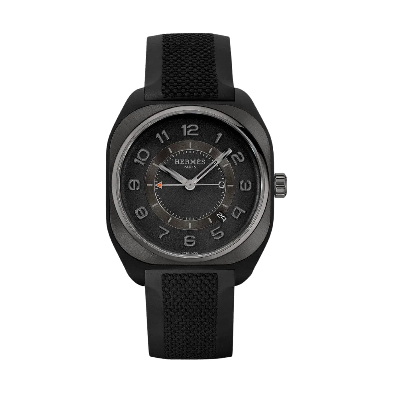 H08 - GRAPHENE SUNBURST GRAINED EXTRA LARGE WATCH