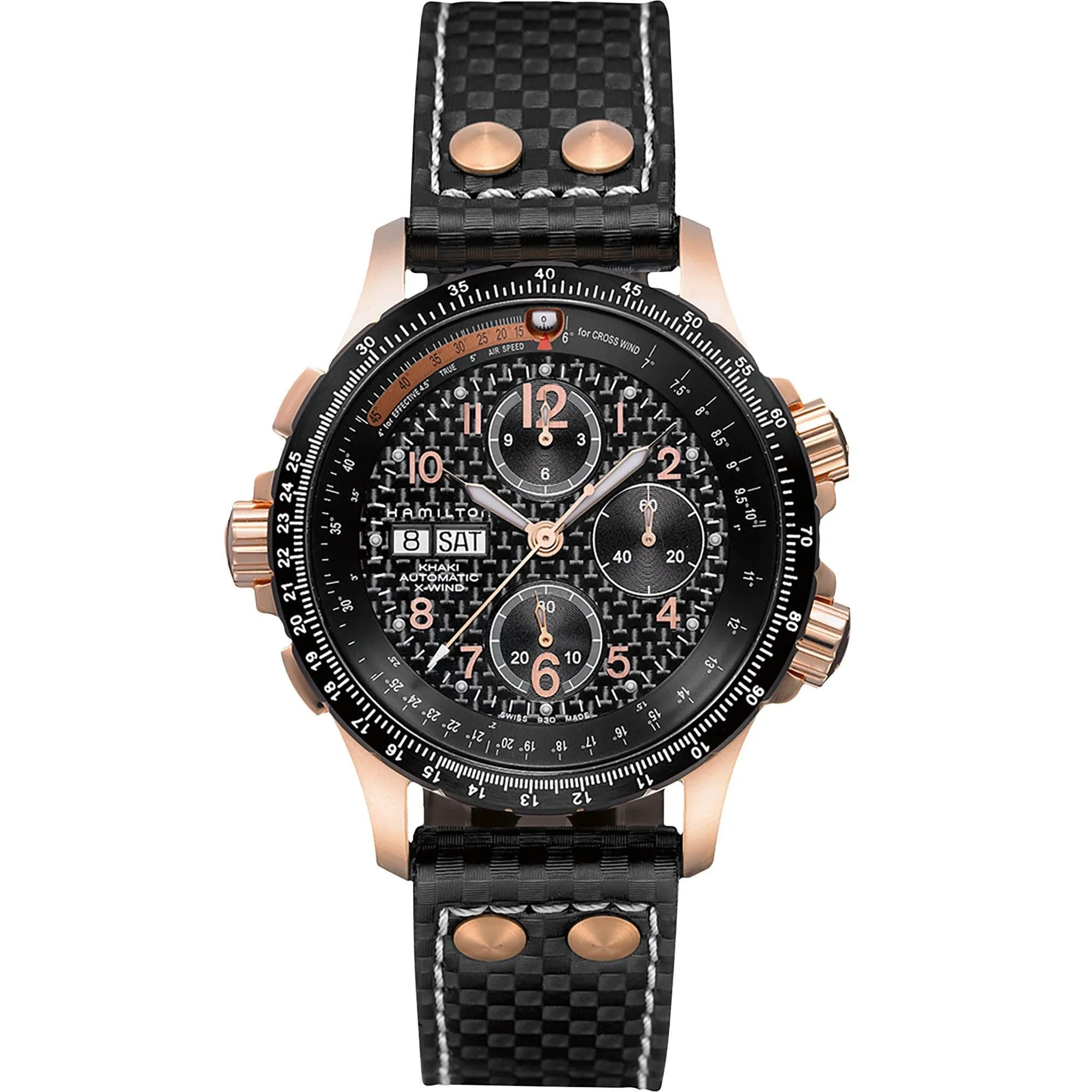 Hamilton Khaki Aviation X-Wind Automatic Chrono Men's Watch H77696793