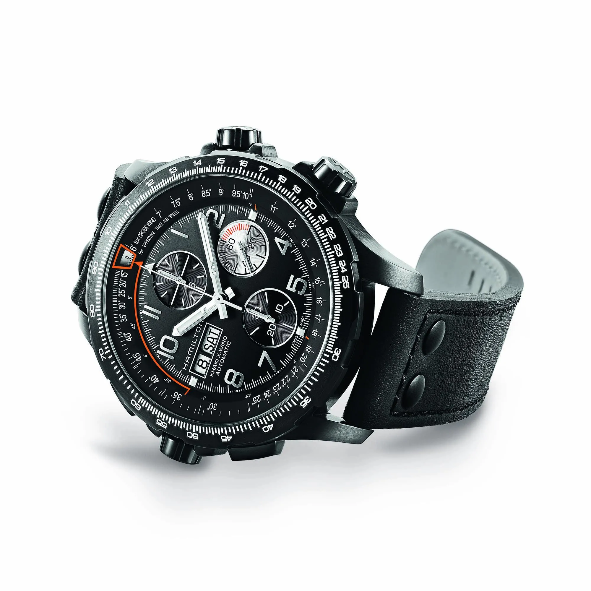 Hamilton Khaki Aviation X-Wind Automatic Chrono Men's Watch H77736733