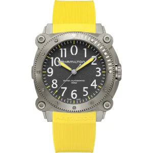 Hamilton Khaki Navy BeLOWZERO Automatic TITANIUM Men's Watch H78535380