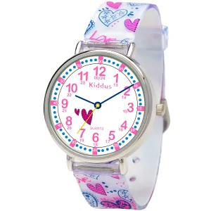 Hearts Classic Time Teacher - Educational Watch
