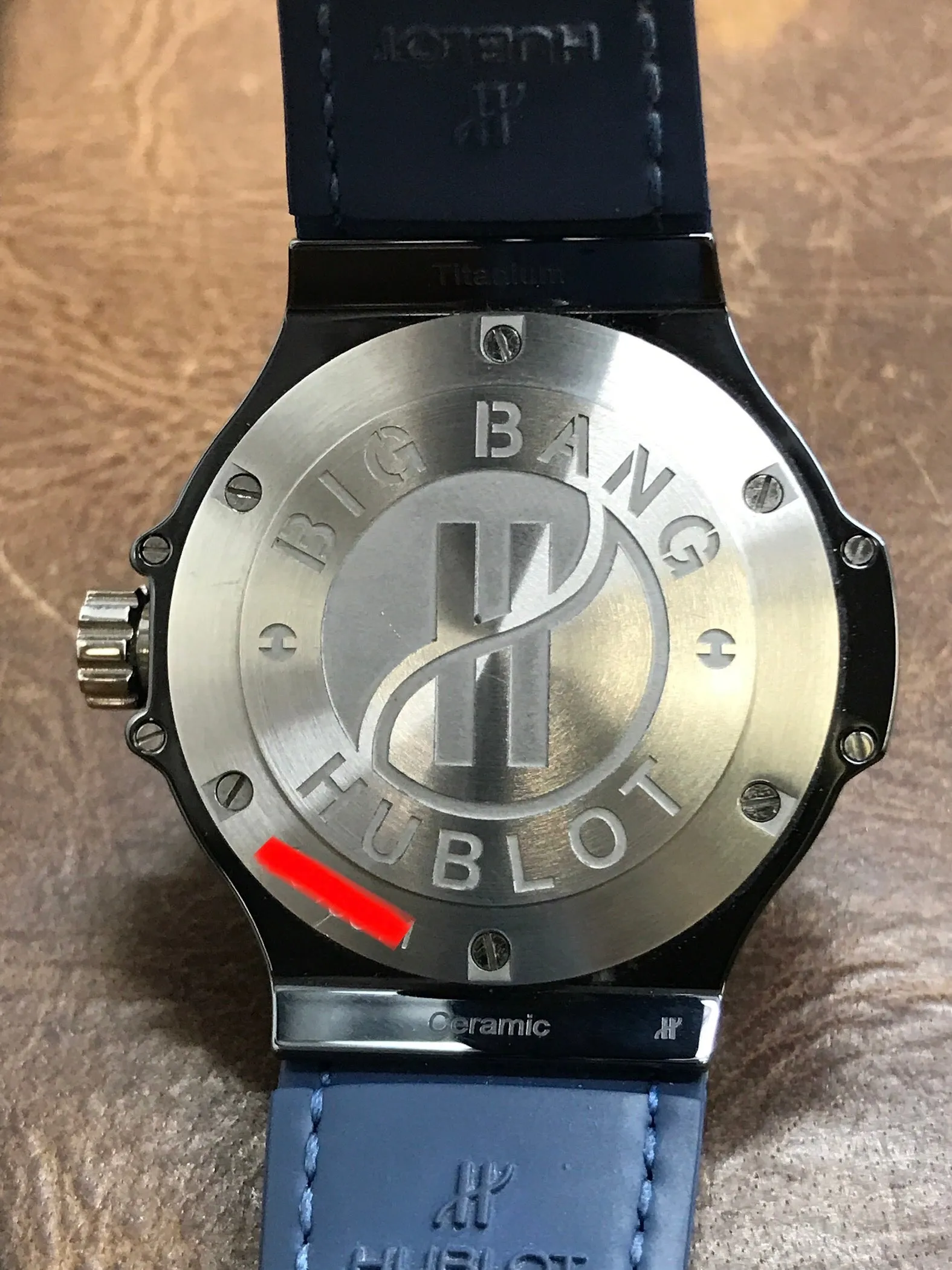 Hublot Big Bang 361.CM.7170.LR Blue Dial Quartz Women's Watch