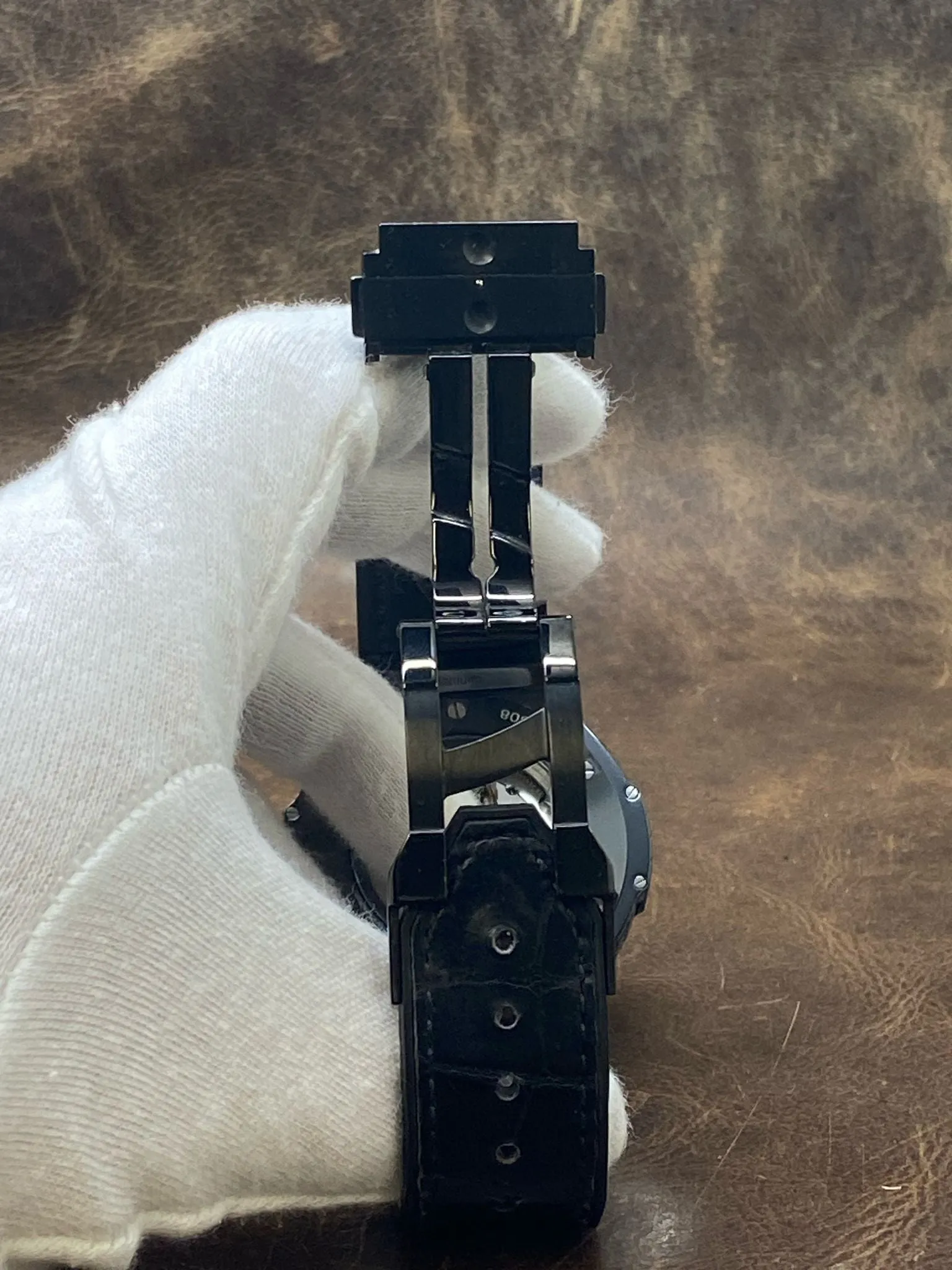Hublot Big Bang Cavier 346.CX.1800.RX Black ceramic Dial Automatic Men's Watch