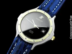 Hublot MDM Ladies Watch with Date - Stainless Steel & 18K Gold