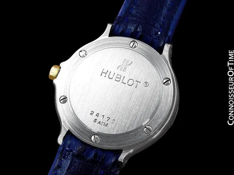 Hublot MDM Ladies Watch with Date - Stainless Steel & 18K Gold