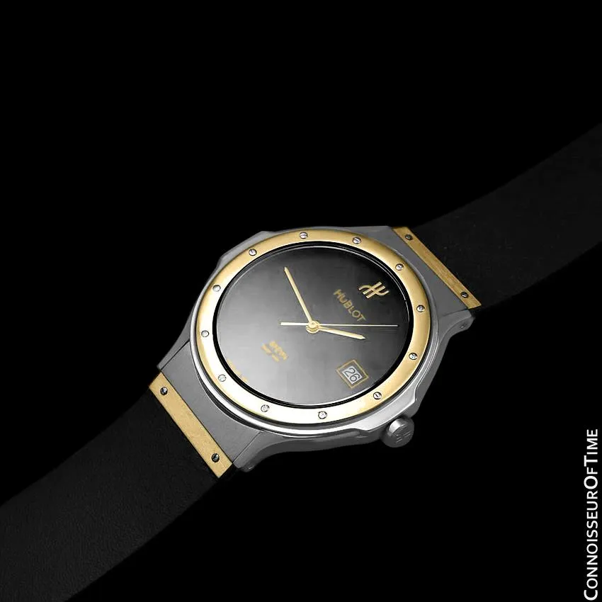 Hublot MDM Two-Tone Full Size Mens Watch - Stainless Steel & 18K Gold