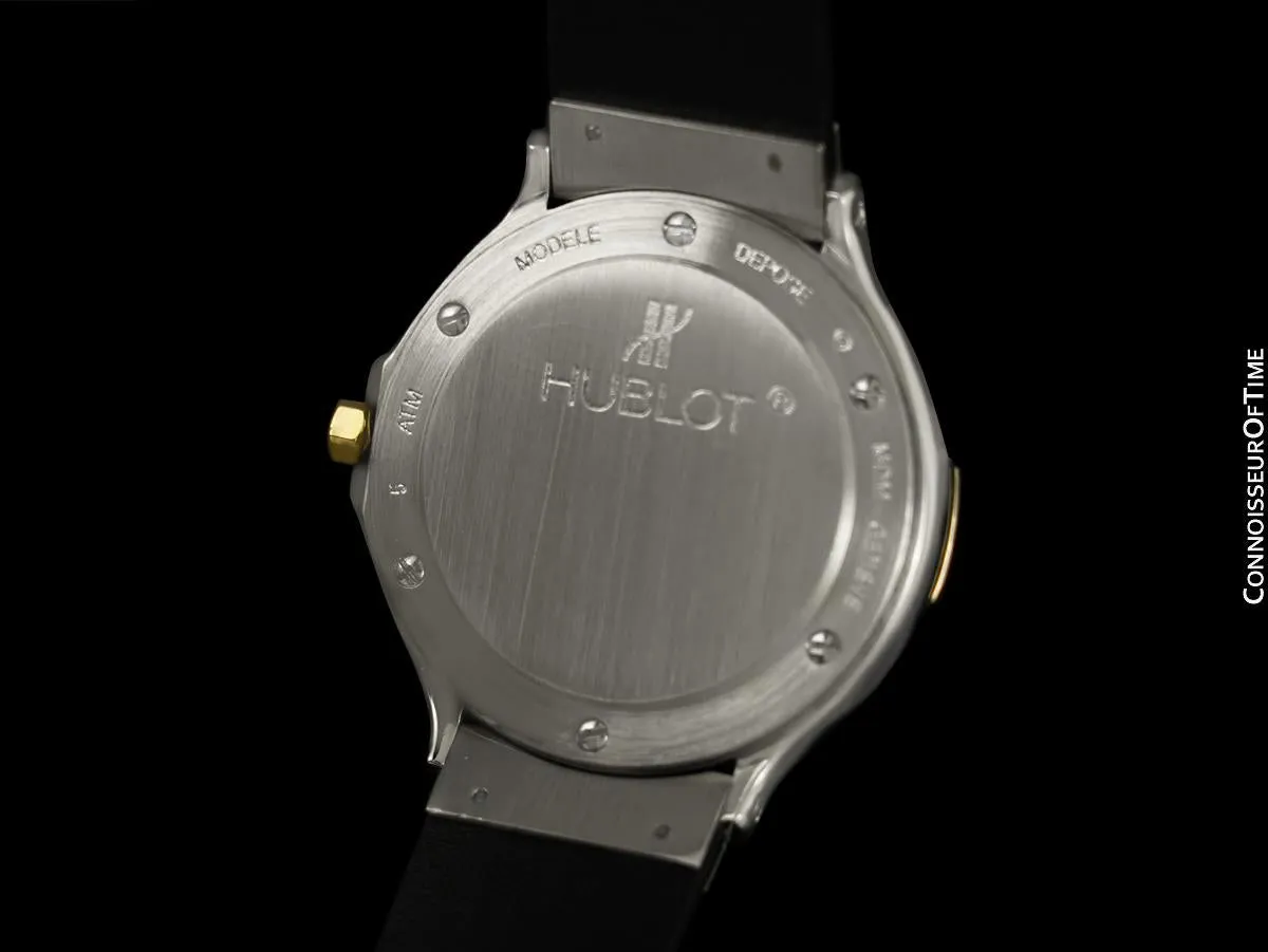Hublot MDM Two-Tone Midsize Mens Watch - Stainless Steel & 18K Gold
