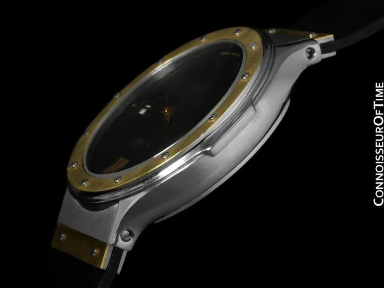 Hublot MDM Two-Tone Midsize Mens Watch - Stainless Steel & 18K Gold