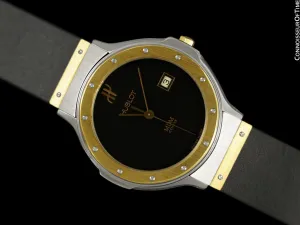 Hublot MDM Two-Tone Midsize Mens Watch - Stainless Steel & 18K Gold