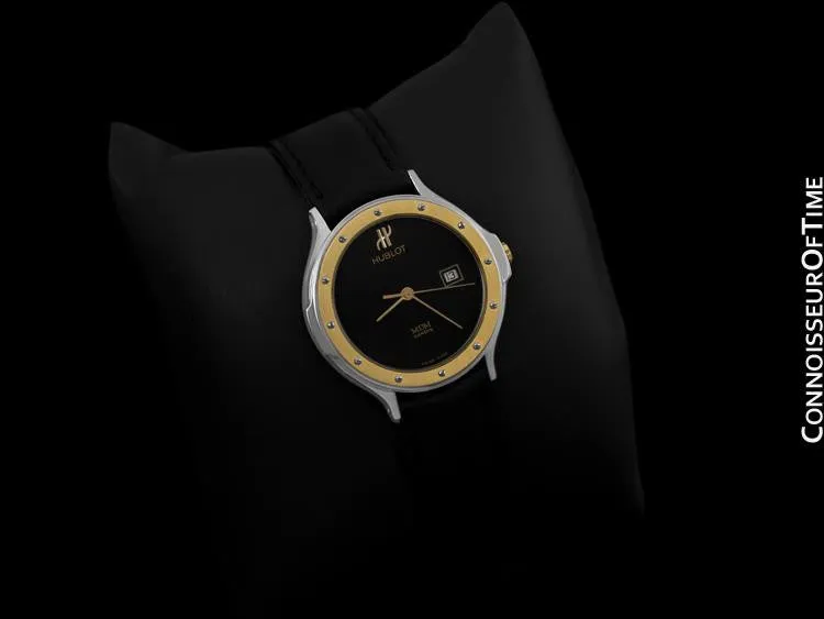 Hublot MDM Two-Tone Midsize Mens Watch - Stainless Steel & 18K Gold