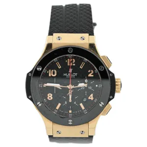 Hublot Men's Big Bang 18K Red Gold 44mm Black Checkerboard Dial Watch Reference #: 301.PB.131.RX