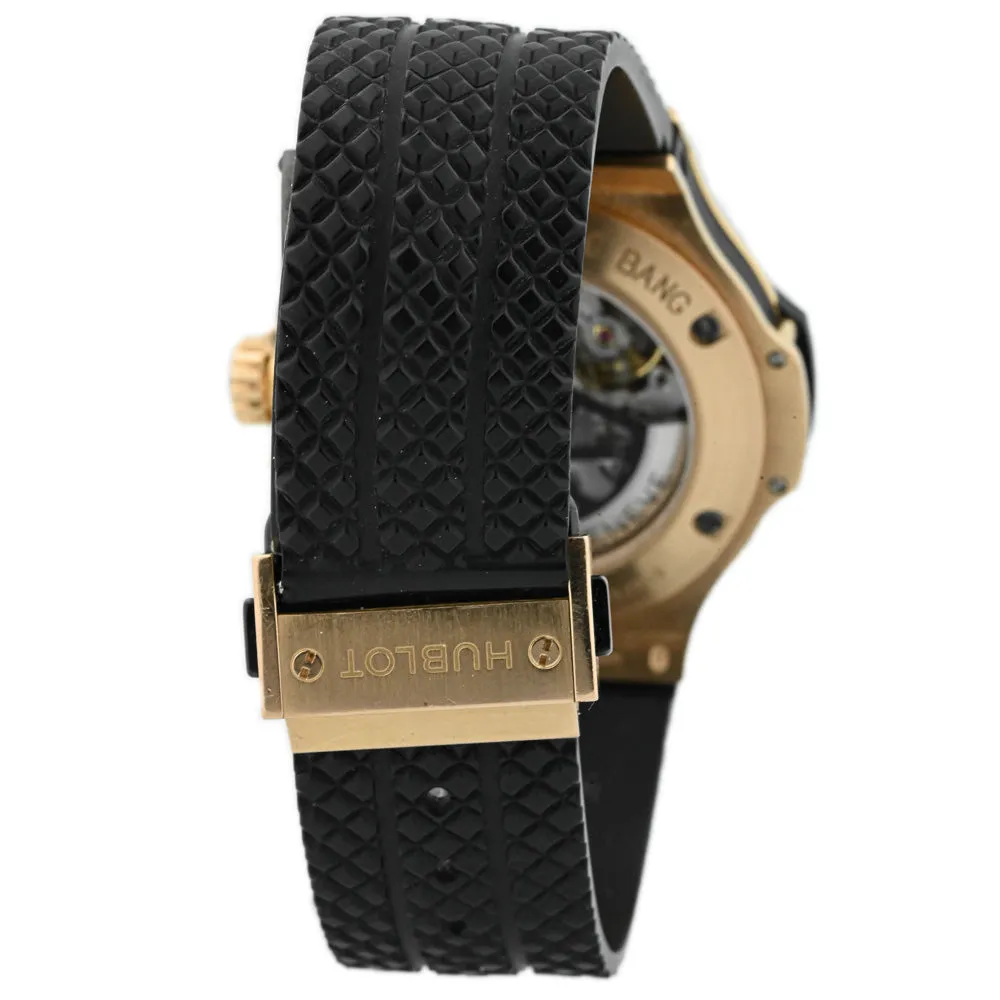 Hublot Men's Big Bang 18K Red Gold 44mm Black Checkerboard Dial Watch Reference #: 301.PB.131.RX