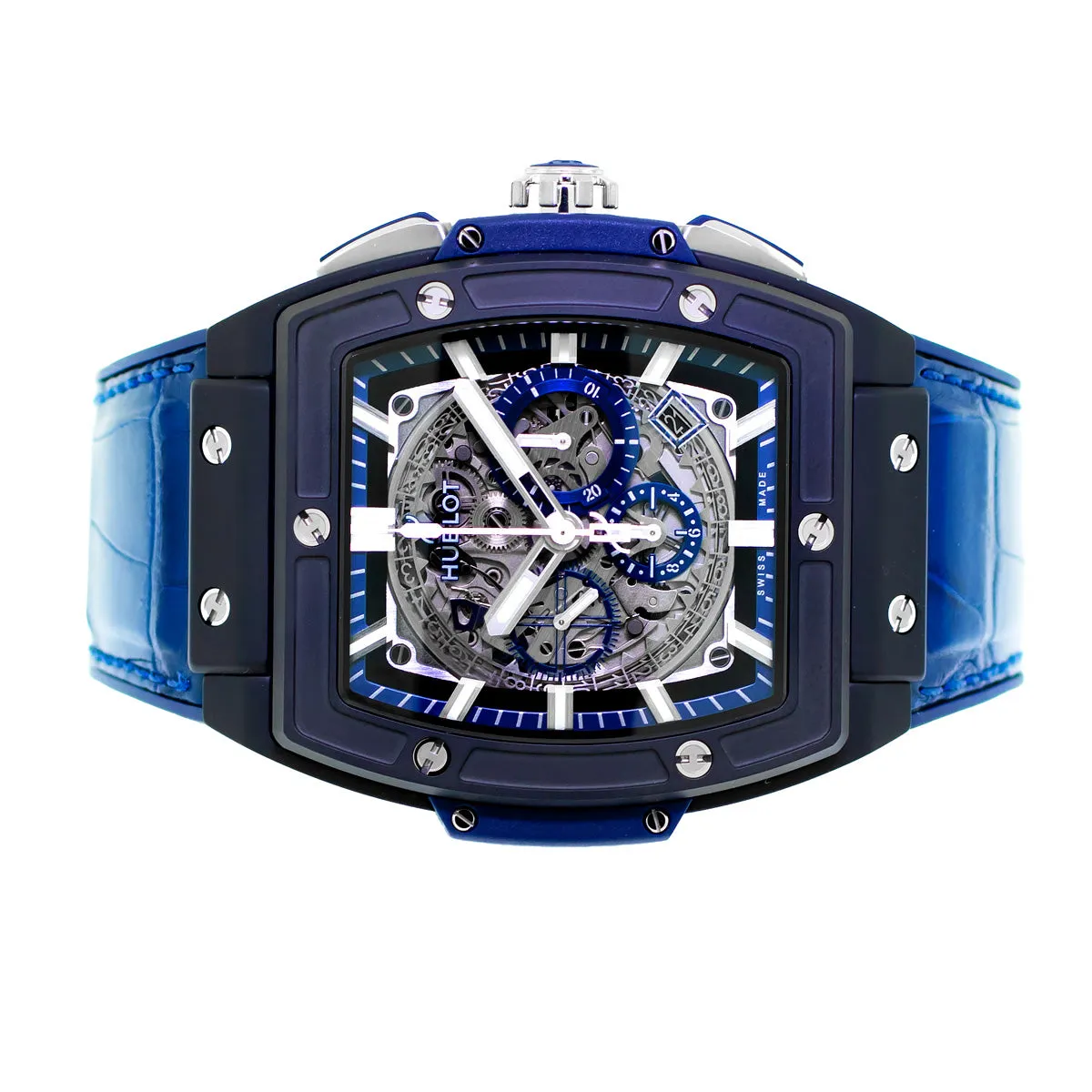 Hublot Spirit of Big Bang 45mm Ceramic Blue Sapphire Dial 601.CI.7170.LR