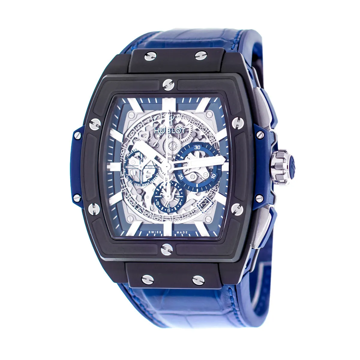 Hublot Spirit of Big Bang 45mm Ceramic Blue Sapphire Dial 601.CI.7170.LR