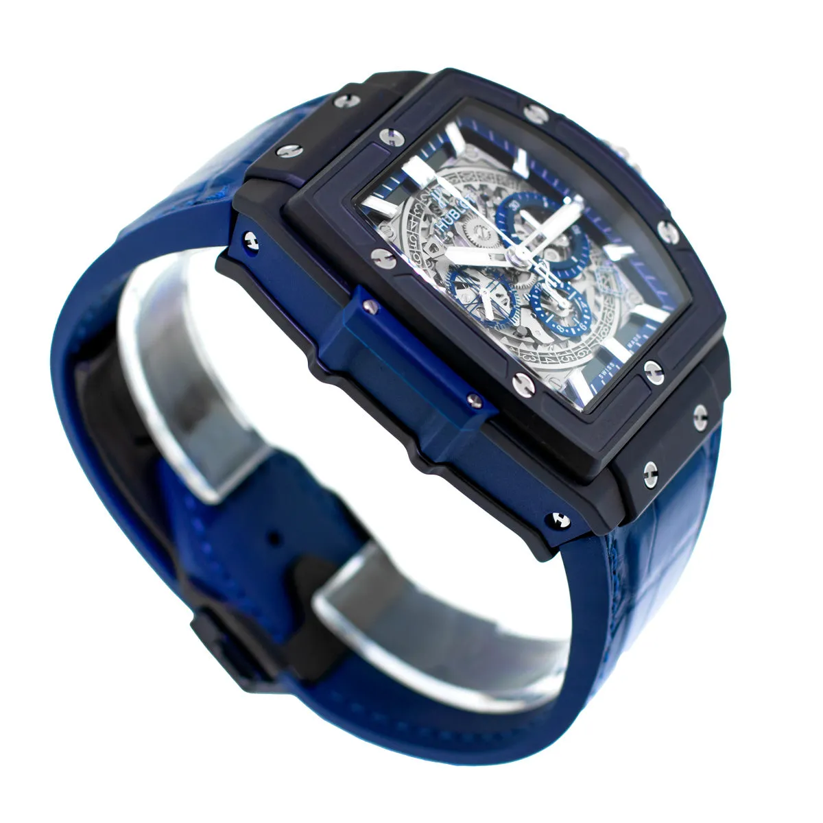 Hublot Spirit of Big Bang 45mm Ceramic Blue Sapphire Dial 601.CI.7170.LR