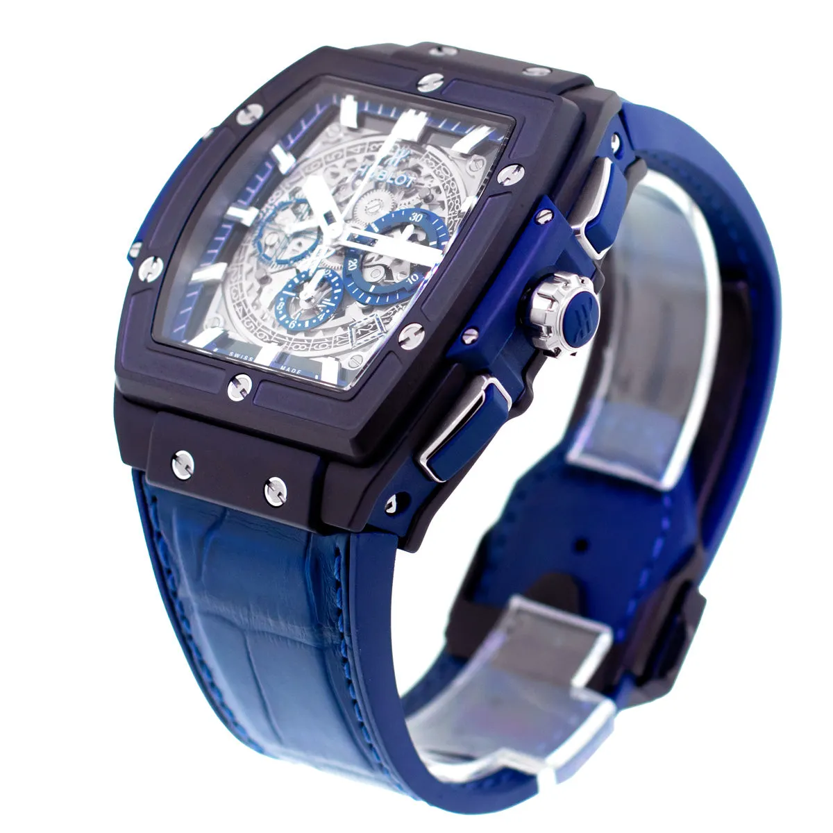 Hublot Spirit of Big Bang 45mm Ceramic Blue Sapphire Dial 601.CI.7170.LR