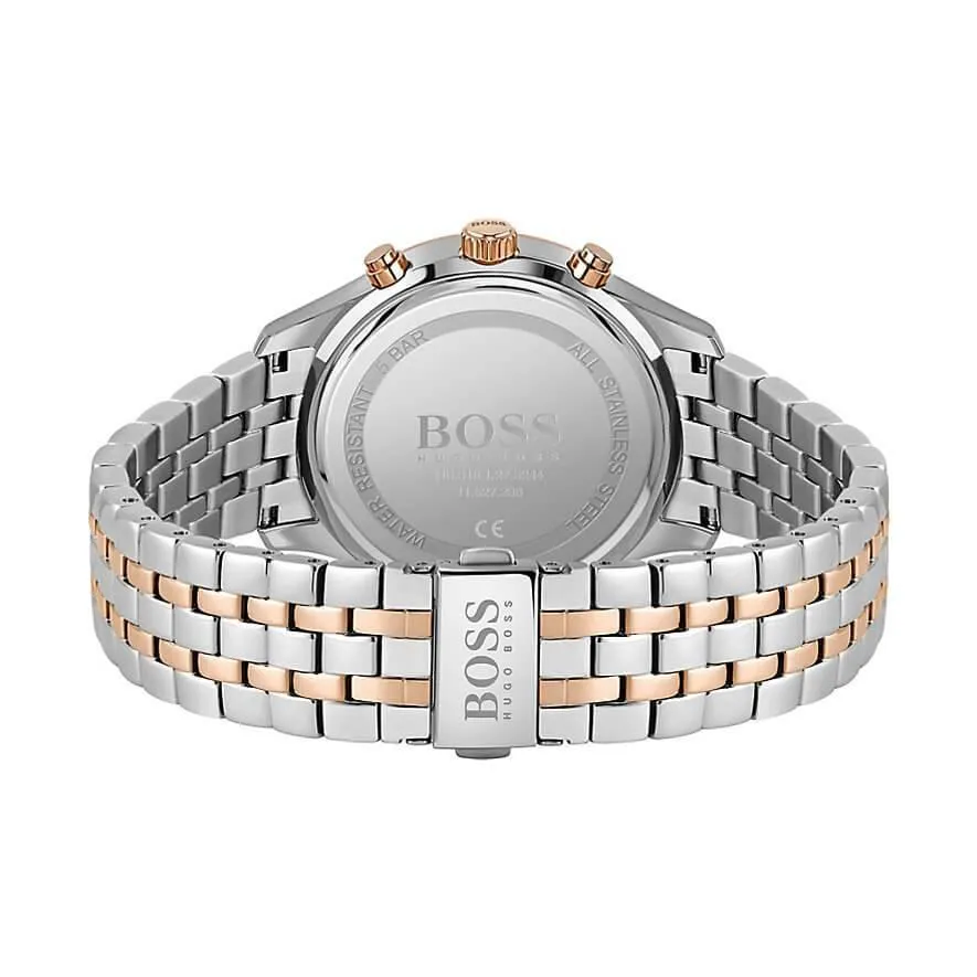 Hugo Boss 1513840 Associate Two-Tone Stainless Steel Quartz Men's Chrono Watch