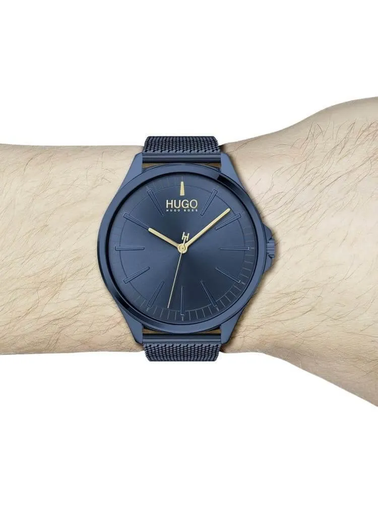 Hugo Boss 1530136 Smash Analogue with Stainless Steel Quartz Men's Watch