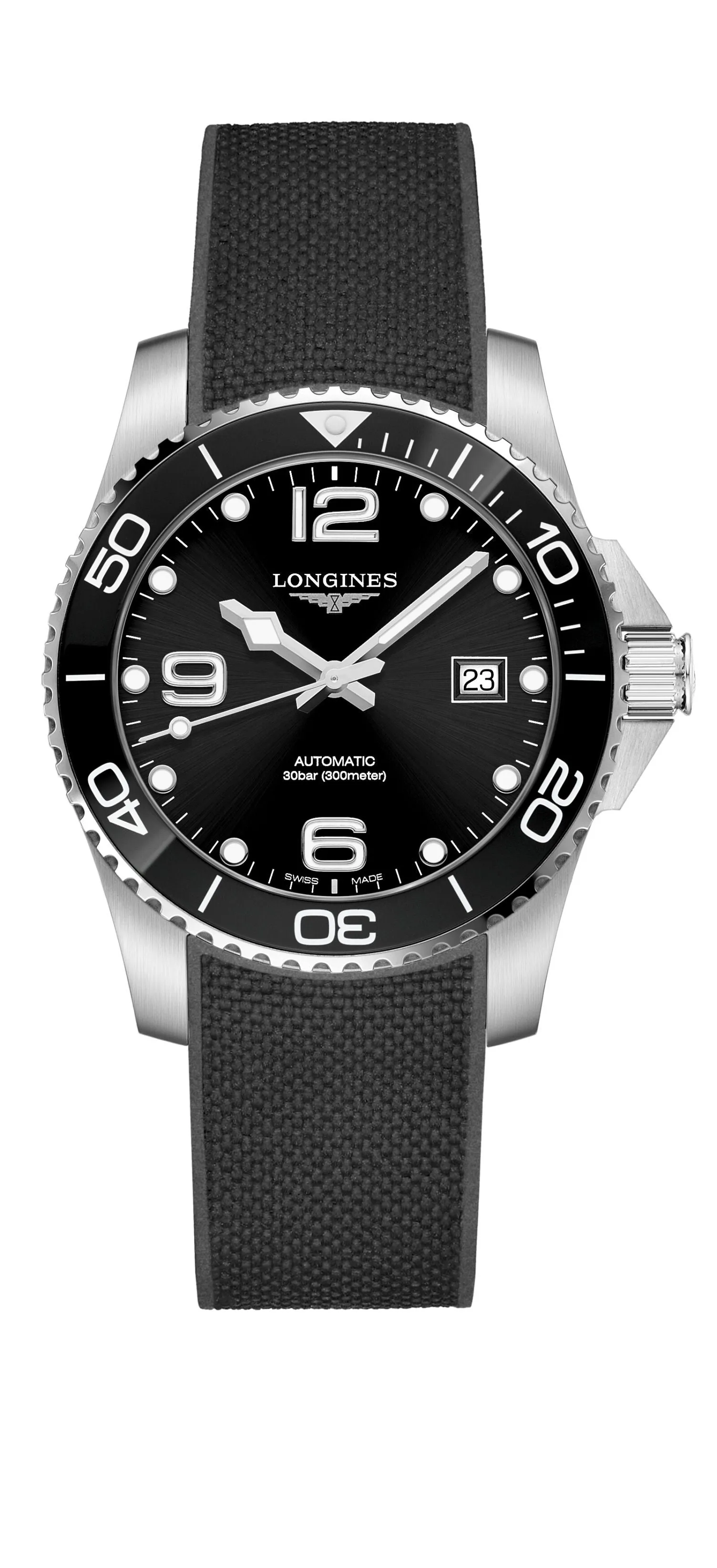 HydroConquest Automatic Black Dial 41mm