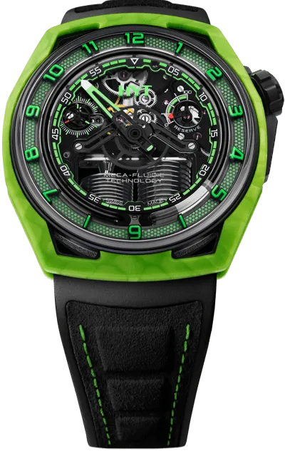 HYT Watches Hastroid Green Laser Limited Edition