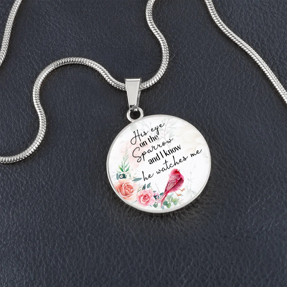 I know he watches me-Pendant