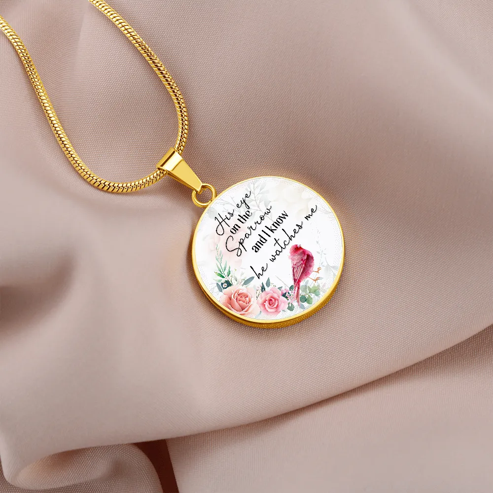I know he watches me-Pendant