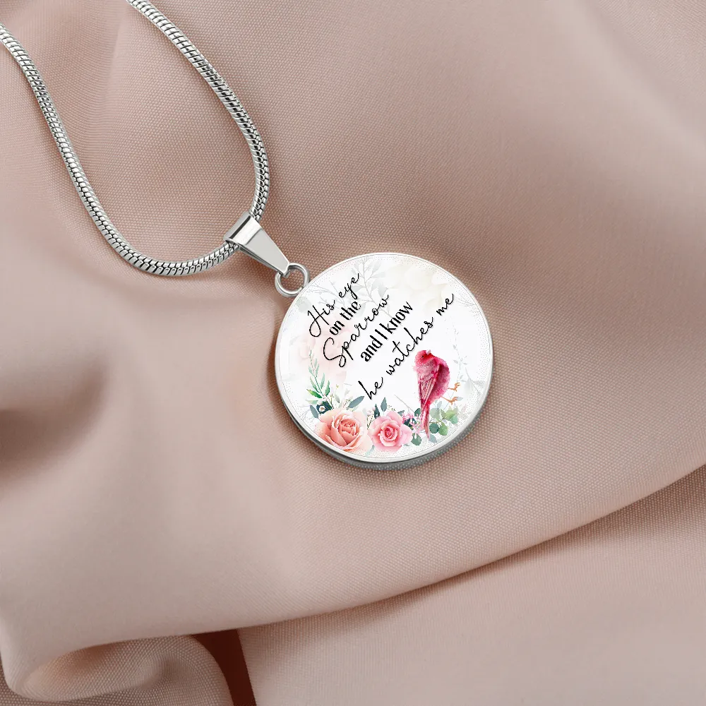 I know he watches me-Pendant