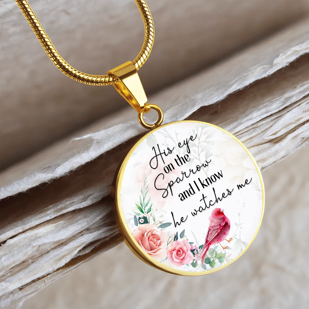 I know he watches me-Pendant