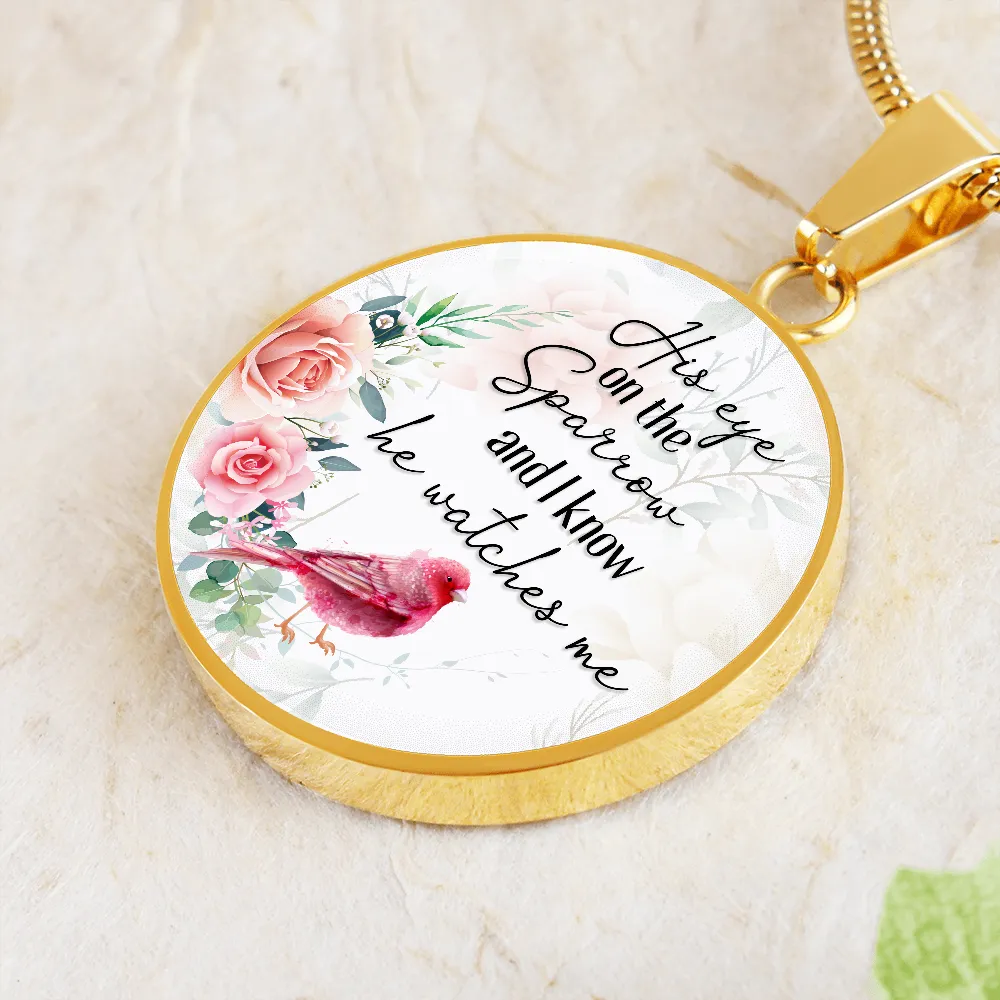 I know he watches me-Pendant