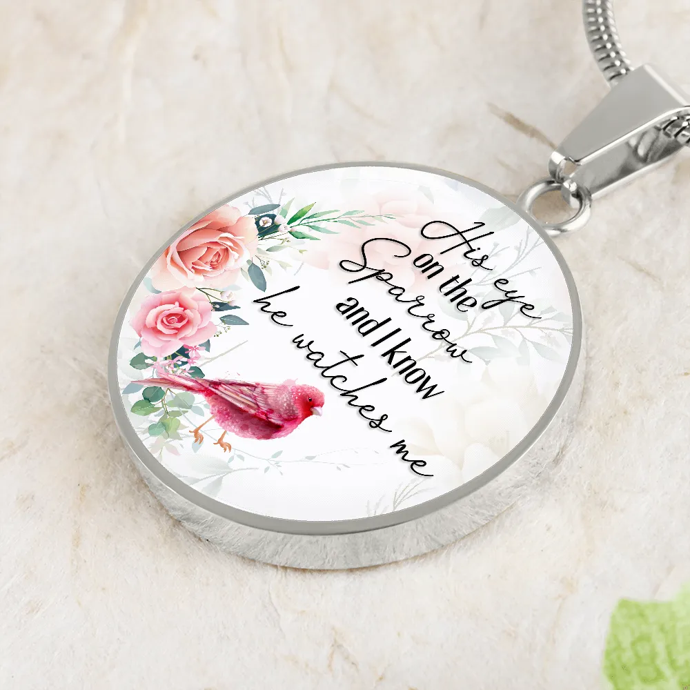 I know he watches me-Pendant