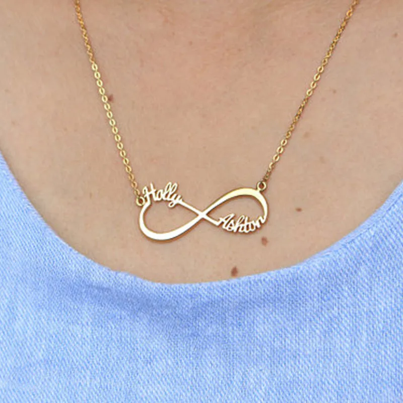 Infinity Name Personalized Necklace