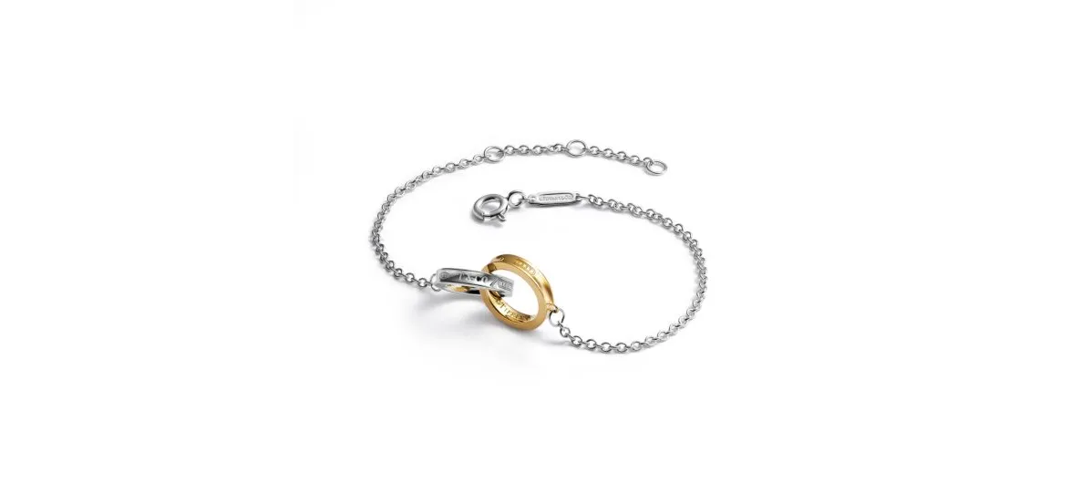 Interlocking Circles Chain Bracelet