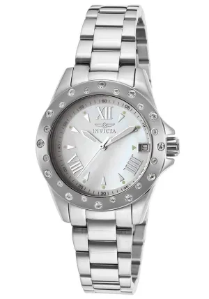 Invicta Women's 12854 Angel Analog Display Swiss Quartz Silver Watch