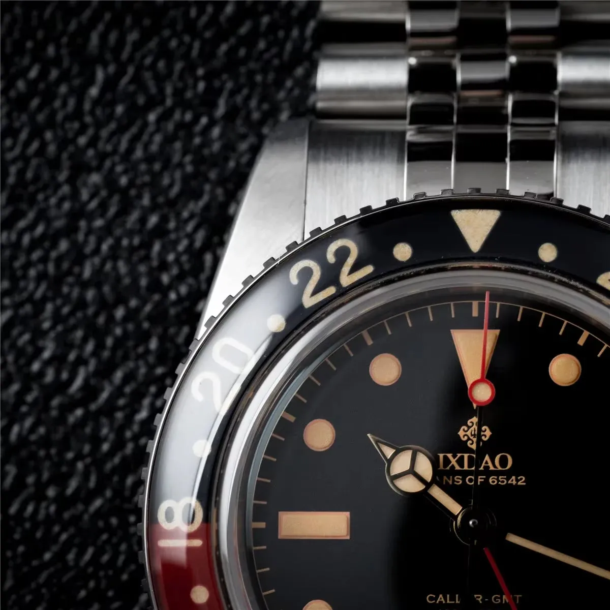 IPOSE  2024 New NH34 Men'S Mechanical Watches Luxury Men Business Dress GMT Watches Waterproof 100M C3 Watch for Men