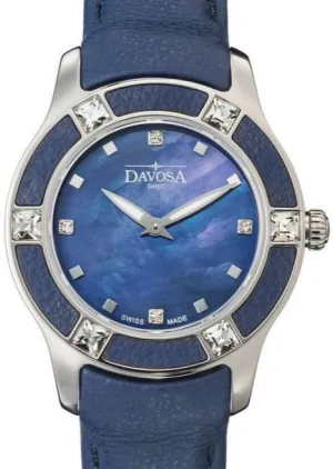 Irisea Quartz Swiss-Made Blue Blue Ladies Watch 16756745