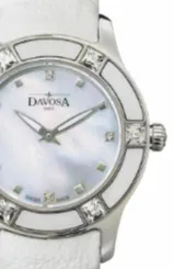 Irisea Quartz Swiss-Made Pearlescent White Ladies Watch 16756715