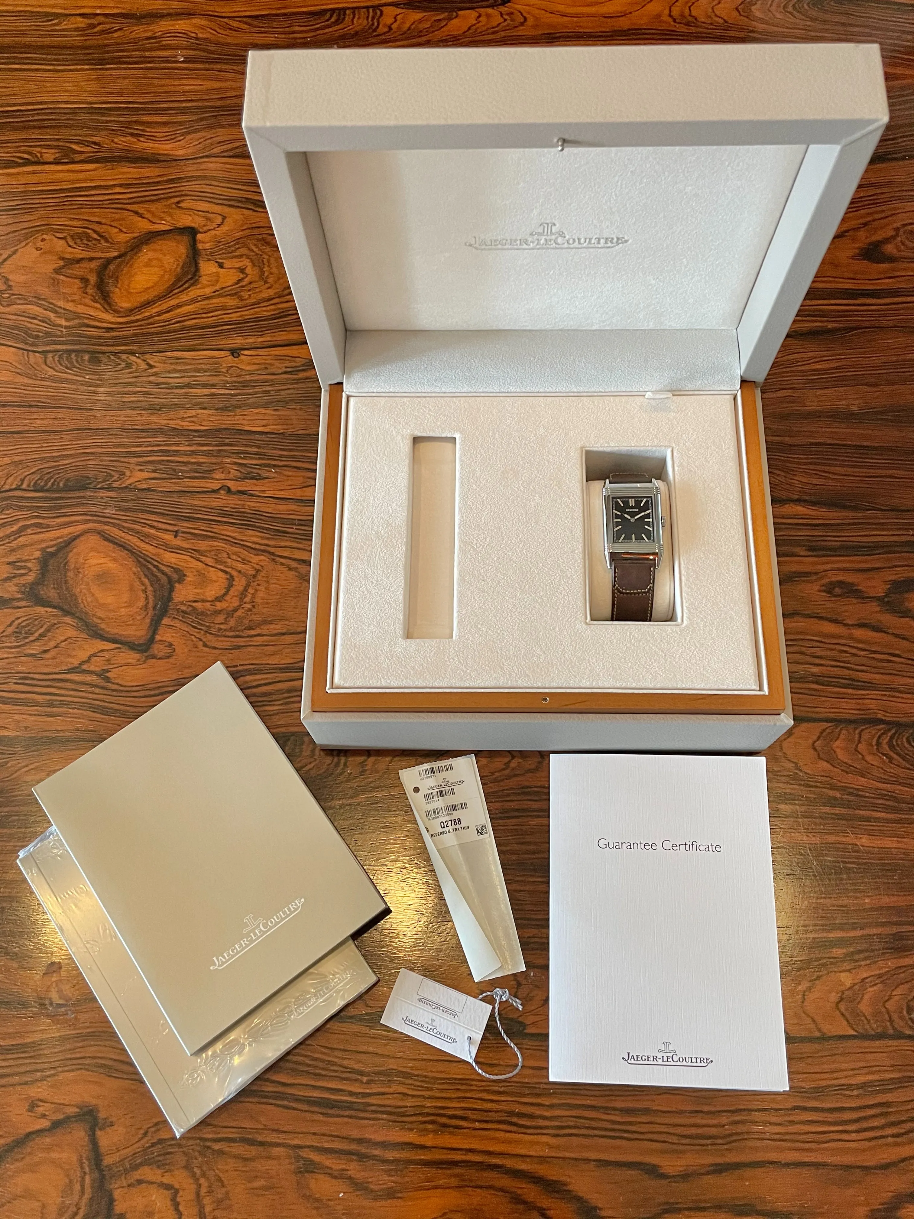 Jaeger-LeCoultre Reverso Ultra Thin, Tribute to 1931, U.S. Edition, Ref. 277.8.62