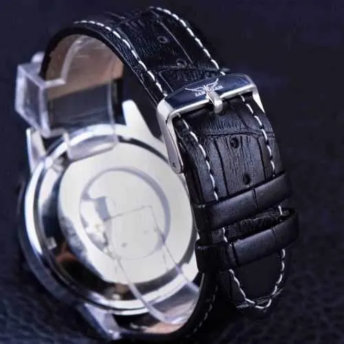 JARAGAR GMT954 Luminous Hands Automatic Mechanical Watches