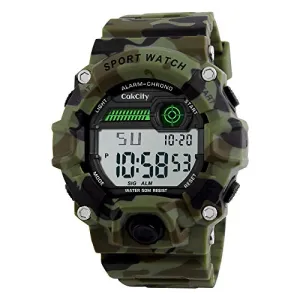 Kids Sport Waterproof Digital Military Watch