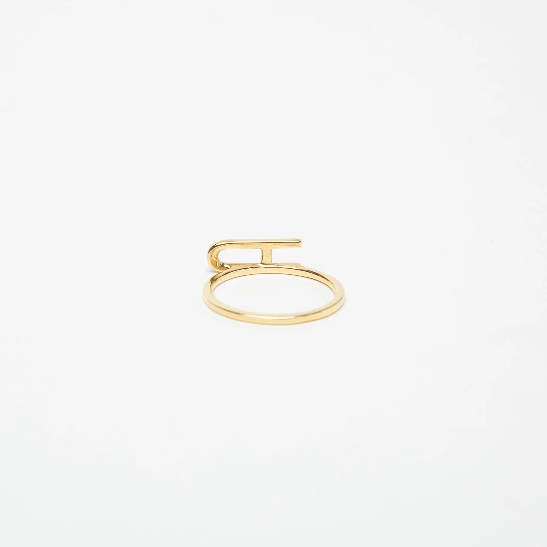 KWIT | 14K GOLD LETTER A RING