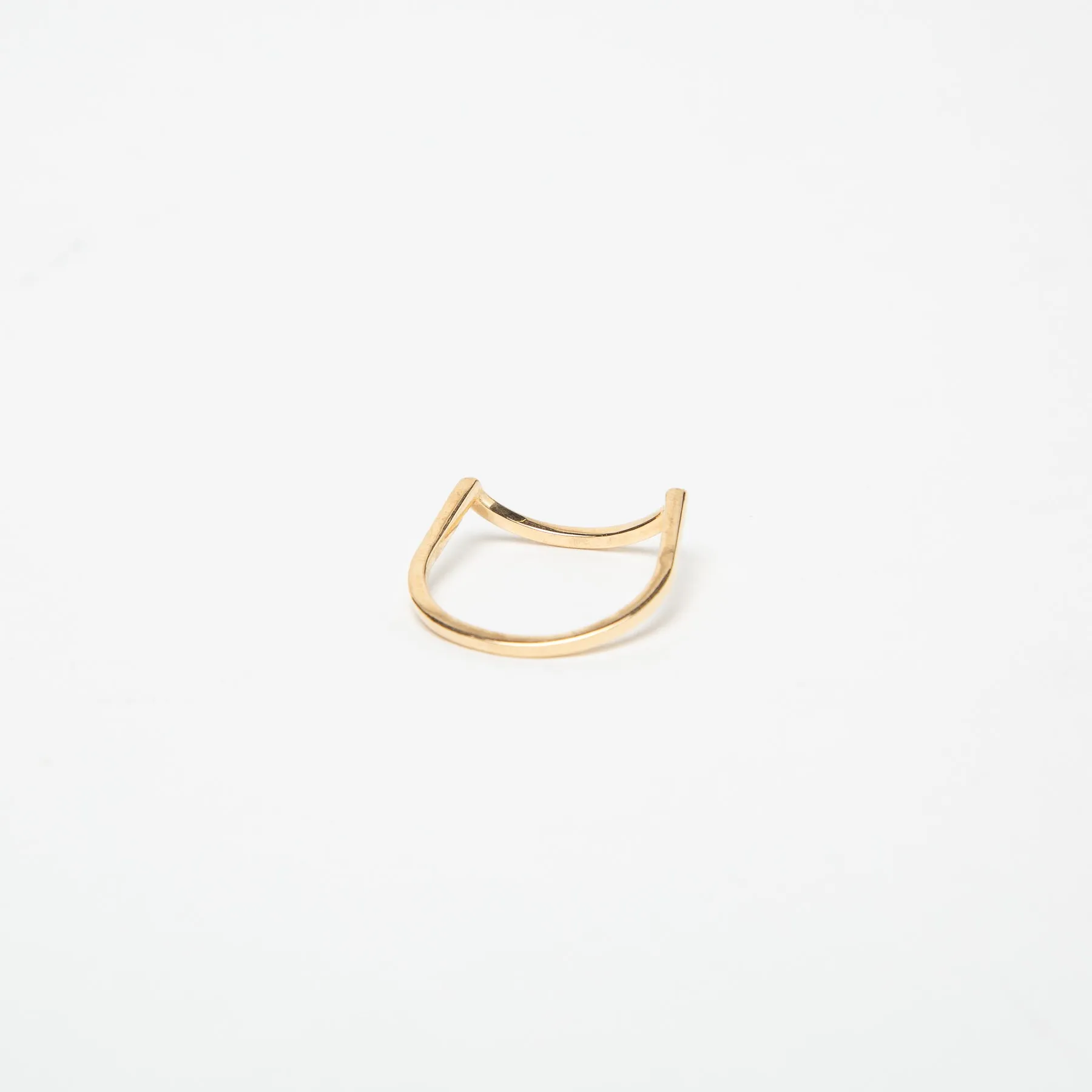 KWIT | 14K GOLD LETTER C RING