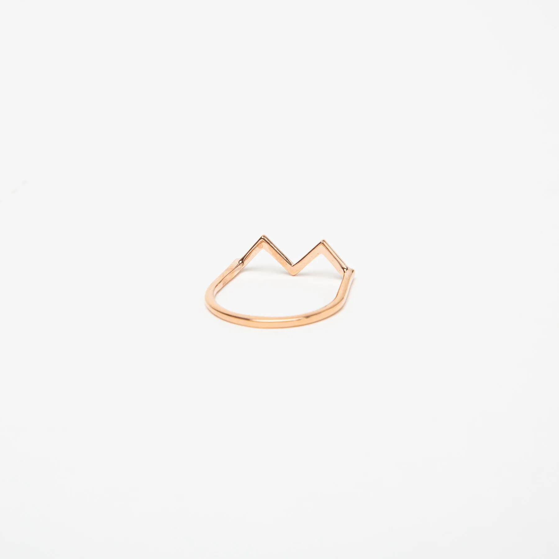 KWIT | 14K GOLD MW ZIG ZAG RING