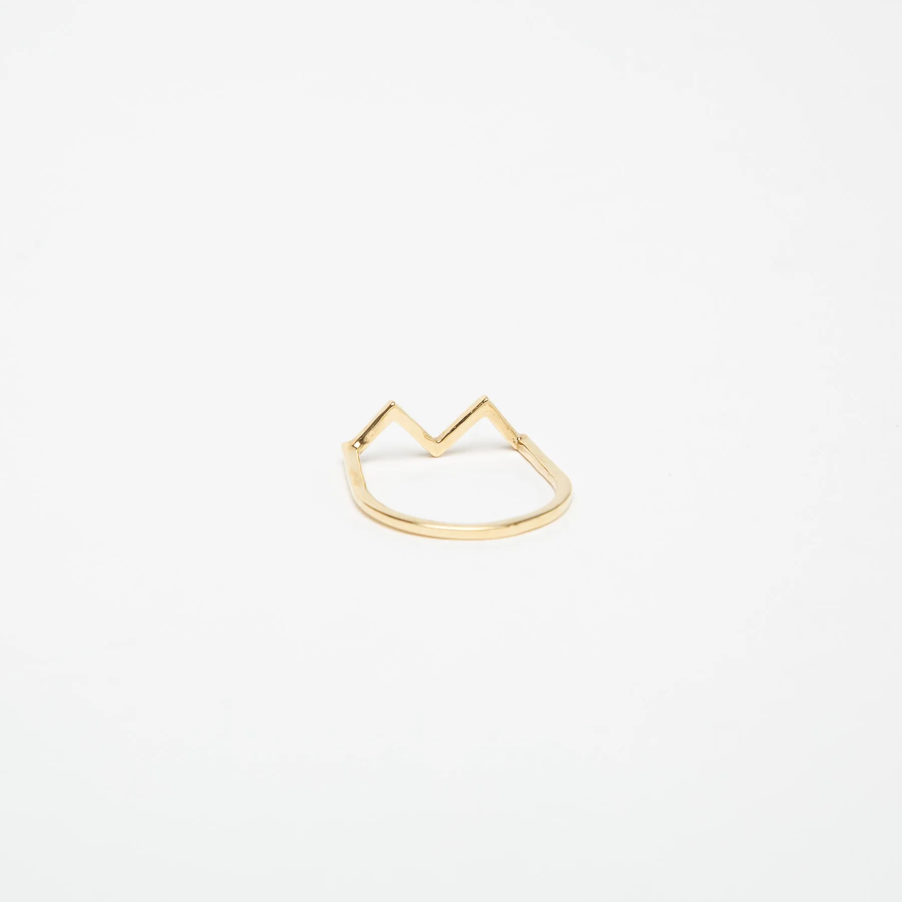 KWIT | 14K GOLD MW ZIG ZAG RING