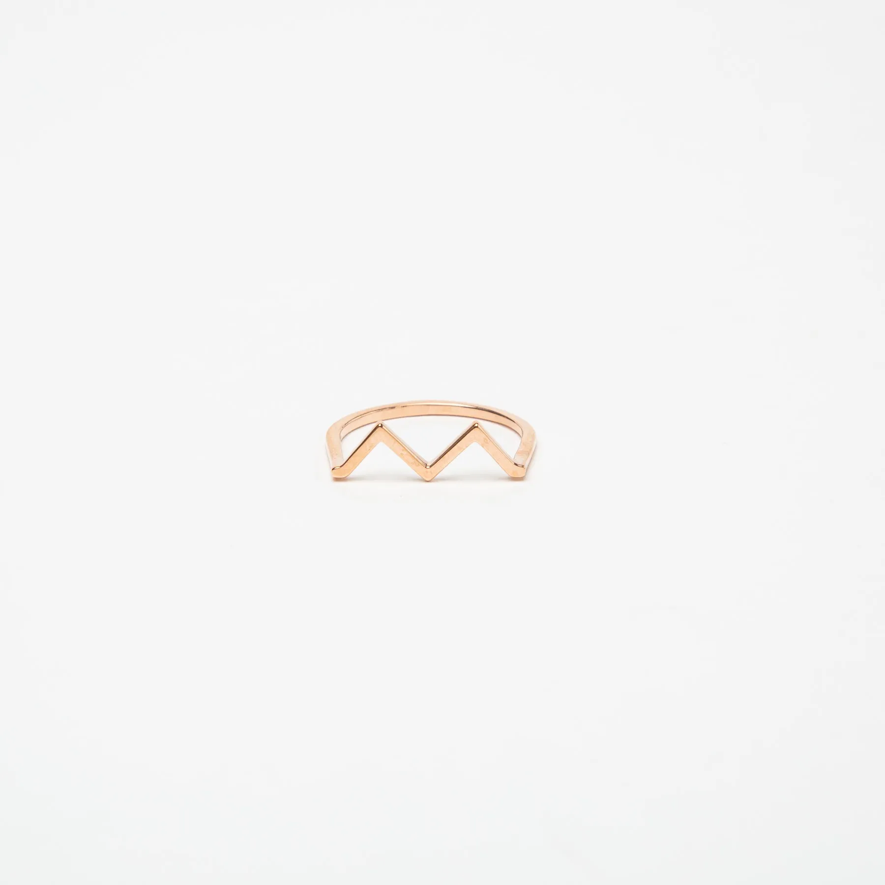 KWIT | 14K GOLD MW ZIG ZAG RING
